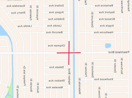 Peachland Boulevard at Harbor Boulevard Intersection Improvments 正规澳门赌博网址大全 Image